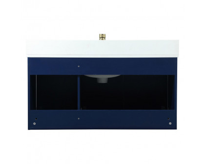 Elegant Bathroom Vanity - Blue (VF44540MBL-BS)