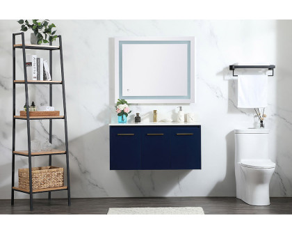 Elegant Bathroom Vanity - Blue (VF44540MBL-BS)