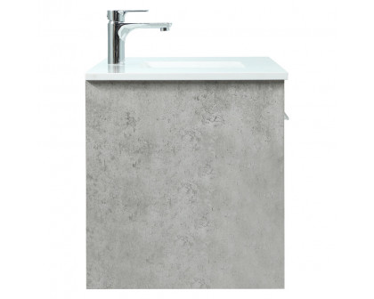 Elegant Bathroom Vanity - Concrete Gray (VF44540MCG)