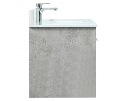 Elegant Bathroom Vanity - Concrete Gray (VF44540MCG-BS)