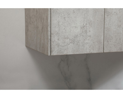 Elegant Bathroom Vanity - Concrete Gray (VF44540MCG-BS)