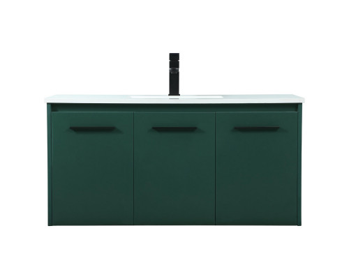 Elegant Bathroom Vanity - Green (VF44540MGN)