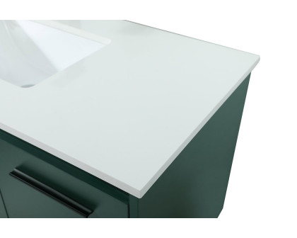 Elegant Bathroom Vanity - Green (VF44540MGN)