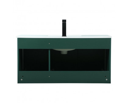 Elegant Bathroom Vanity - Green (VF44540MGN)