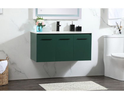 Elegant Bathroom Vanity - Green (VF44540MGN)