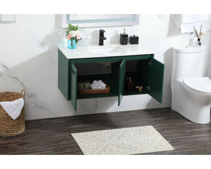 Elegant Bathroom Vanity - Green (VF44540MGN)