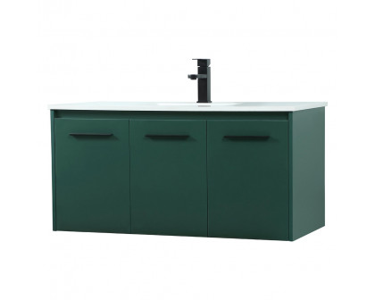 Elegant Bathroom Vanity - Green (VF44540MGN)