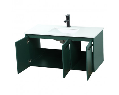 Elegant Bathroom Vanity - Green (VF44540MGN)