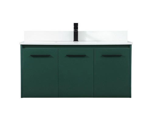 Elegant Bathroom Vanity - Green (VF44540MGN-BS)