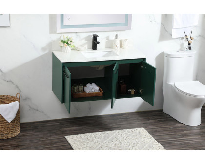 Elegant Bathroom Vanity - Green (VF44540MGN-BS)