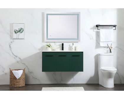 Elegant Bathroom Vanity - Green (VF44540MGN-BS)