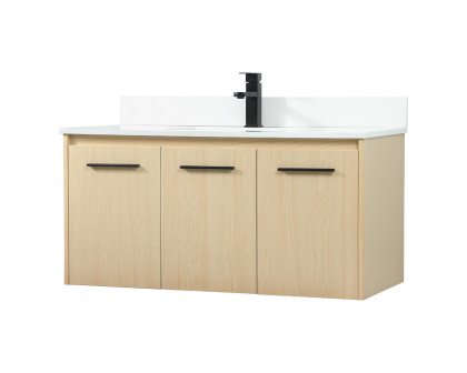 Elegant Bathroom Vanity - Maple (VF44540MMP-BS)