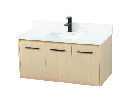 Elegant Bathroom Vanity - Maple (VF44540MMP-BS)