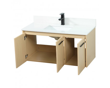 Elegant Bathroom Vanity - Maple (VF44540MMP-BS)