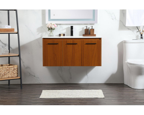 Elegant Bathroom Vanity - Teak (VF44540MTK)