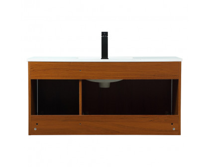 Elegant Bathroom Vanity - Teak (VF44540MTK)