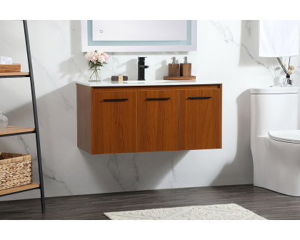 Elegant Bathroom Vanity - Teak (VF44540MTK)