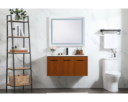 Elegant Bathroom Vanity - Teak (VF44540MTK)