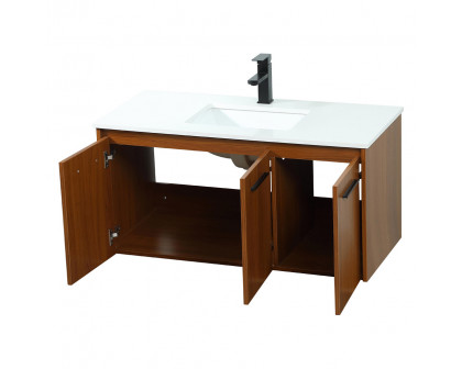 Elegant Bathroom Vanity - Teak (VF44540MTK)