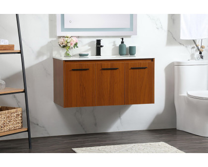 Elegant Bathroom Vanity - Teak (VF44540MTK-BS)