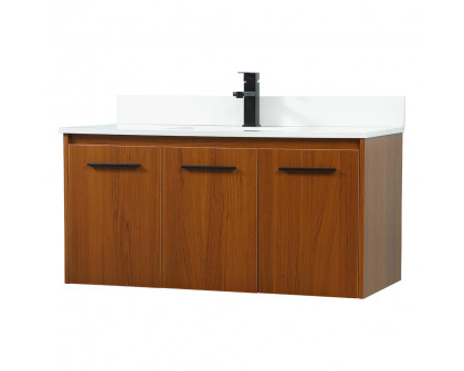 Elegant Bathroom Vanity - Teak (VF44540MTK-BS)