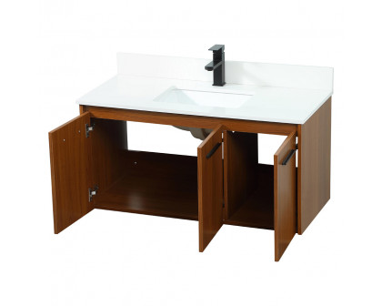 Elegant Bathroom Vanity - Teak (VF44540MTK-BS)