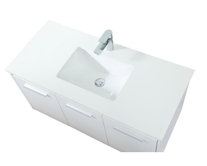 Elegant Bathroom Vanity - White (VF44540MWH)