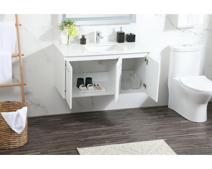 Elegant Bathroom Vanity - White (VF44540MWH)