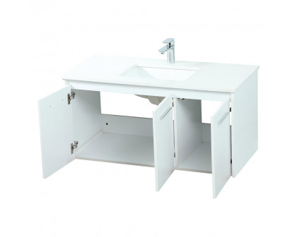 Elegant Bathroom Vanity - White (VF44540MWH)