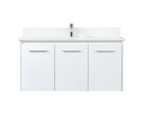 Elegant Bathroom Vanity - White (VF44540MWH-BS)