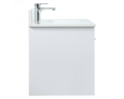 Elegant Bathroom Vanity - White (VF44540MWH-BS)