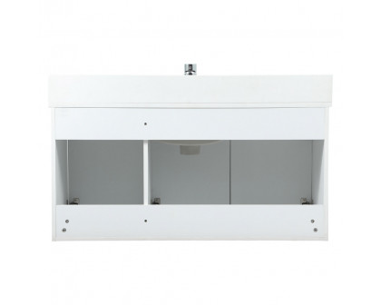 Elegant Bathroom Vanity - White (VF44540MWH-BS)