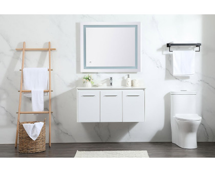 Elegant Bathroom Vanity - White (VF44540MWH-BS)