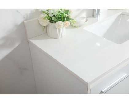 Elegant Bathroom Vanity - White (VF44540MWH-BS)