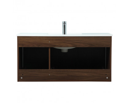 Elegant Bathroom Vanity - Walnut (VF44540MWT)