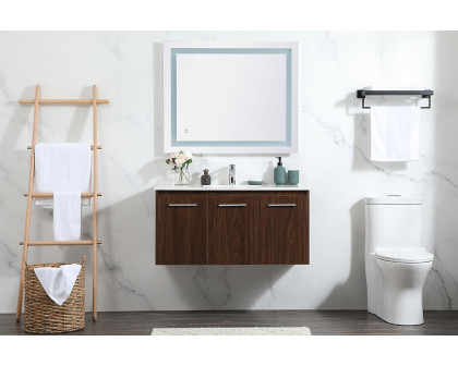 Elegant Bathroom Vanity - Walnut (VF44540MWT)