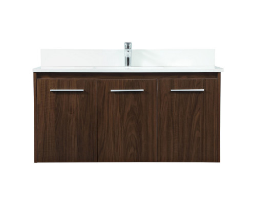 Elegant Bathroom Vanity - Walnut (VF44540MWT-BS)