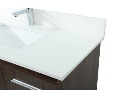 Elegant Bathroom Vanity - Walnut (VF44540MWT-BS)