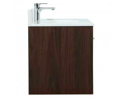 Elegant Bathroom Vanity - Walnut (VF44540MWT-BS)