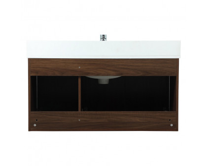 Elegant Bathroom Vanity - Walnut (VF44540MWT-BS)