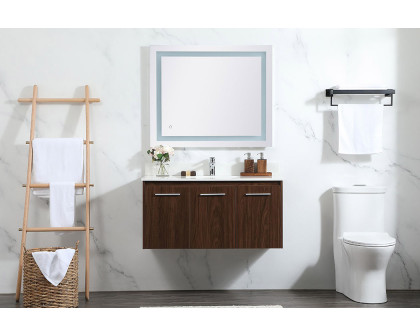 Elegant Bathroom Vanity - Walnut (VF44540MWT-BS)