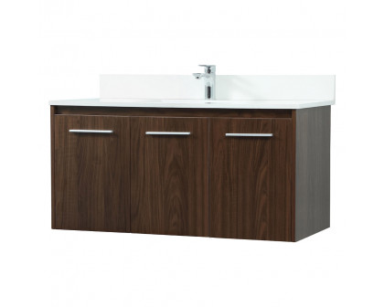 Elegant Bathroom Vanity - Walnut (VF44540MWT-BS)