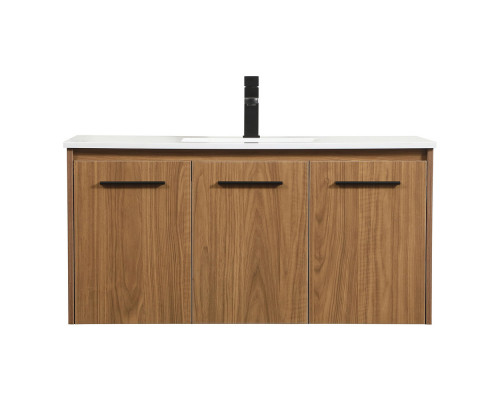 Elegant Bathroom Vanity - Walnut Brown (VF44540WB)