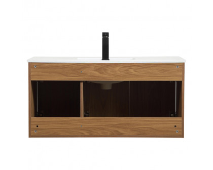 Elegant Bathroom Vanity - Walnut Brown (VF44540WB)