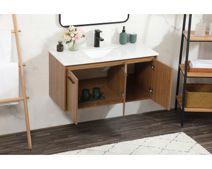 Elegant Bathroom Vanity - Walnut Brown (VF44540WB)