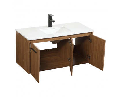 Elegant Bathroom Vanity - Walnut Brown (VF44540WB)