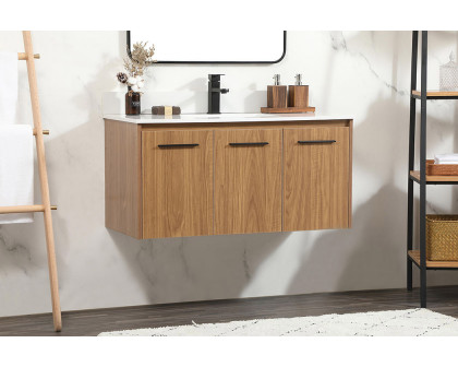 Elegant Bathroom Vanity - Walnut Brown (VF44540WB-BS)