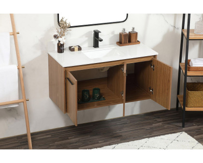 Elegant Bathroom Vanity - Walnut Brown (VF44540WB-BS)