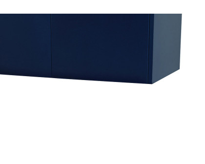 Elegant Bathroom Vanity - Blue (VF44548MBL)