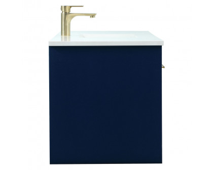 Elegant Bathroom Vanity - Blue (VF44548MBL)